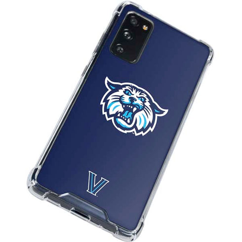 Villanova University V Initial Galaxy S20 FE Clear Case